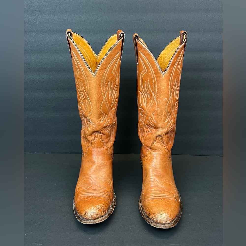 Justin Boots Tan Ankle Boots
